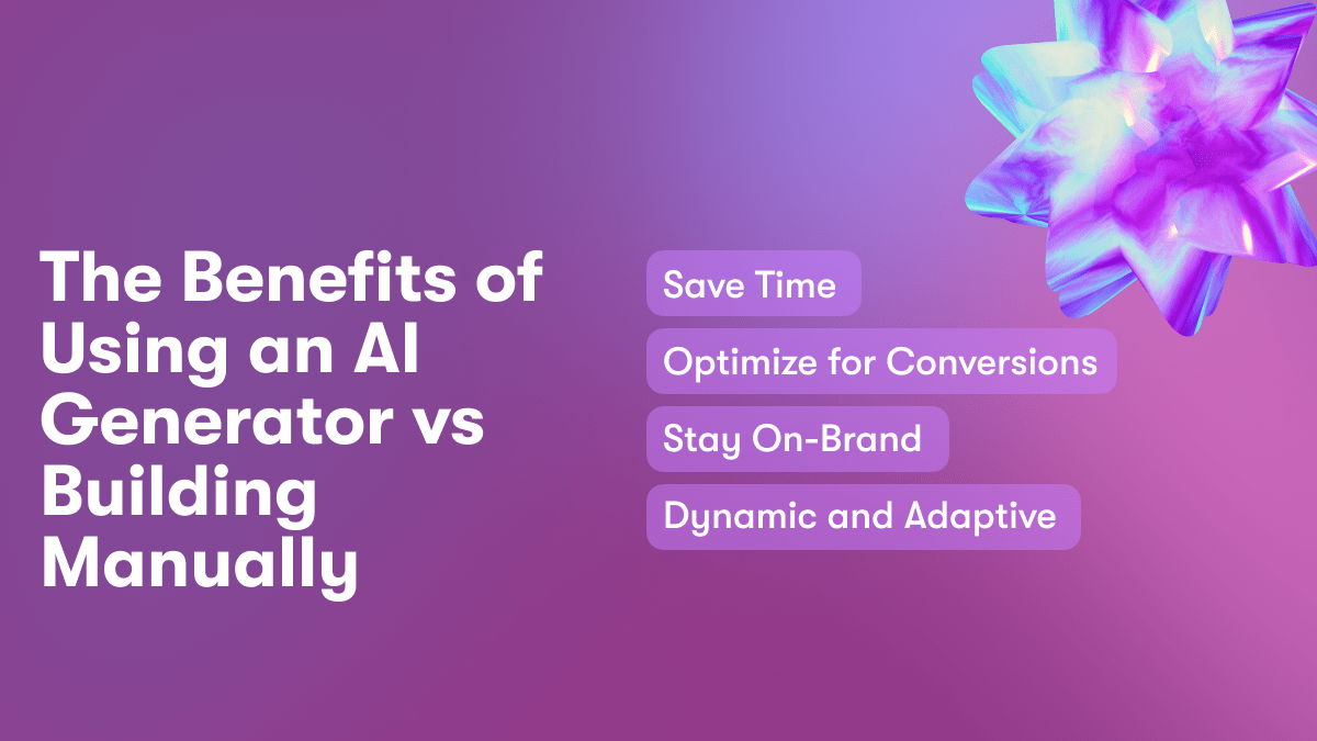 Unicorn Platform's AI landing page generator makes it easy to create high-converting landing pages. Our tool uses artificial intelligence to build customized pages that match your brand and attract more leads.