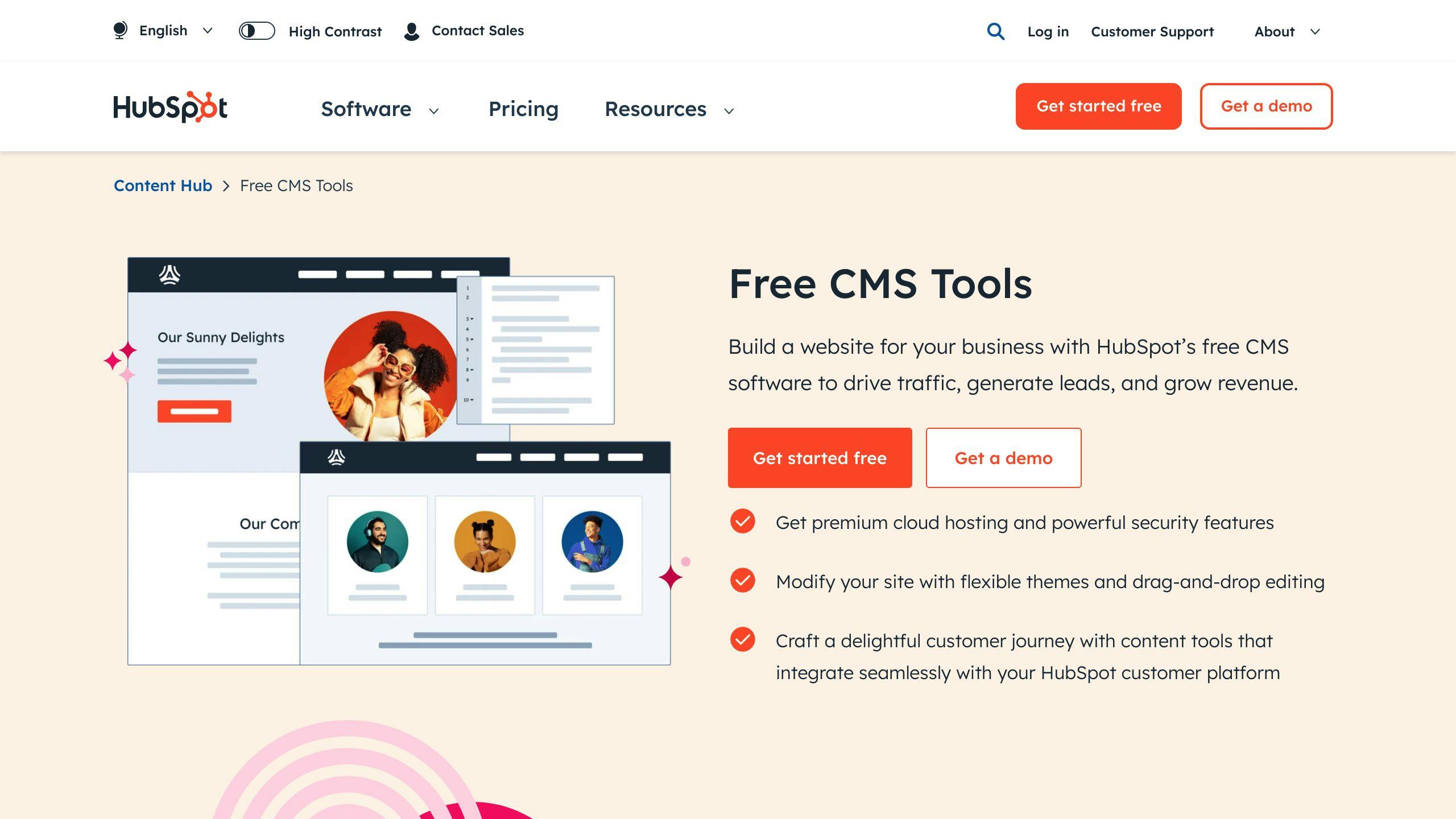 HubSpot CMS