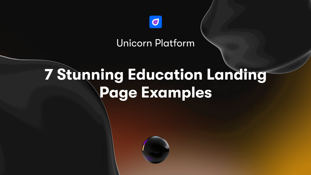 7 Stunning Education Landing Page Examples