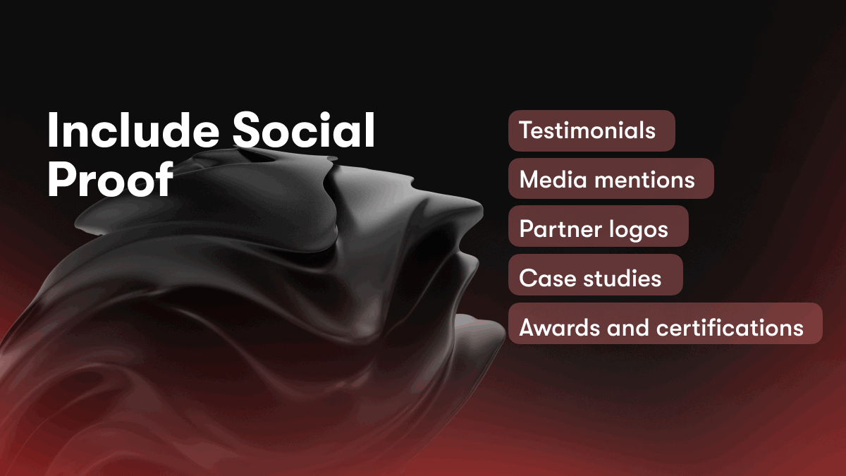 Include Social Proof