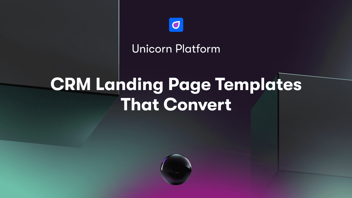 CRM Landing Page Templates That Convert