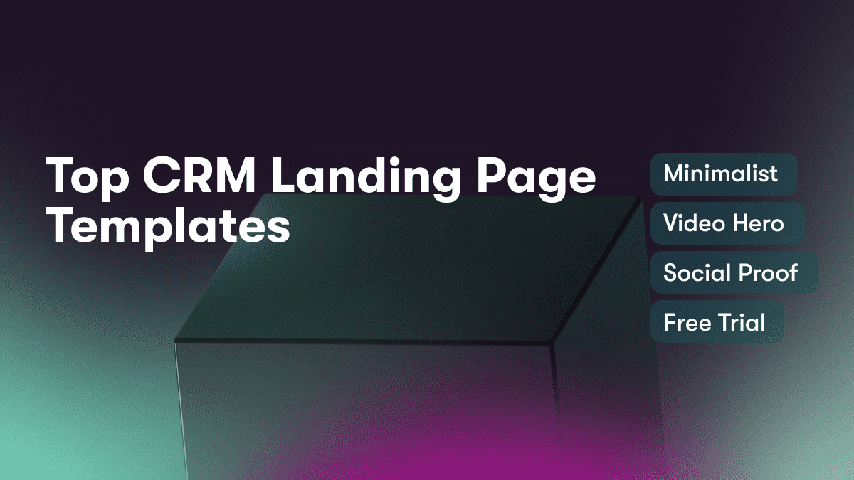 Top CRM Landing Page Templates