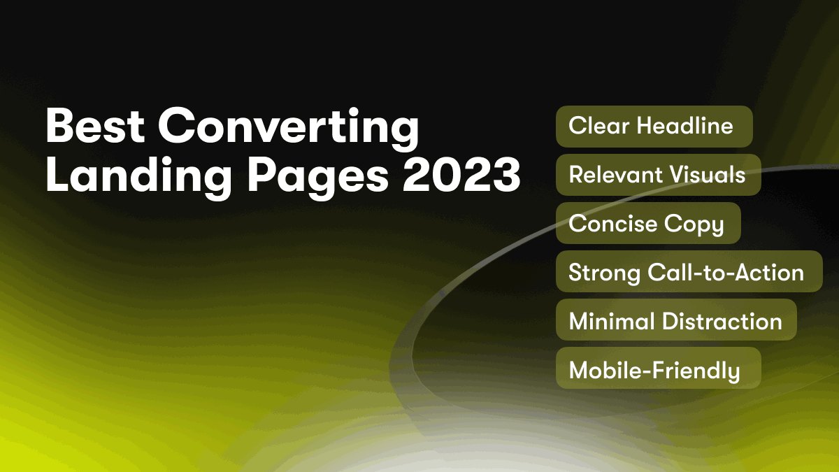 Best Converting Landing Pages 2023