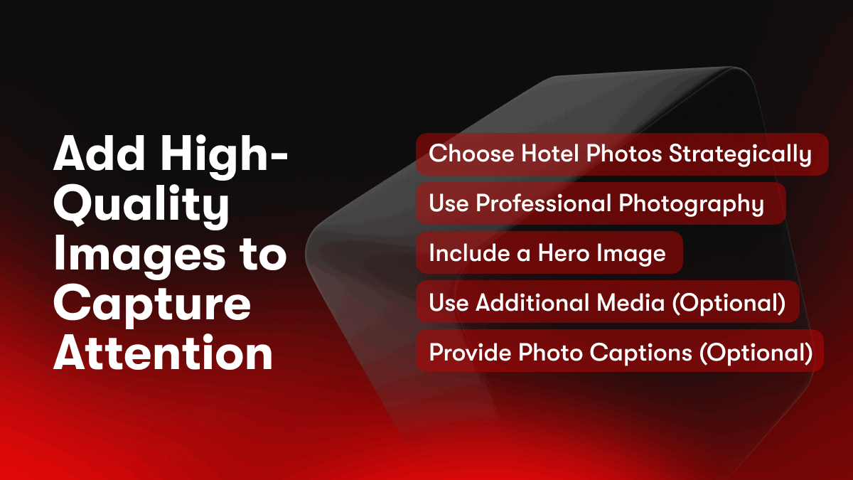 Add High-Quality Images to Capture Attention