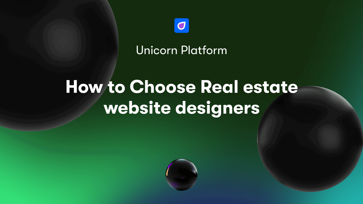 How to Choose Real estate website designers