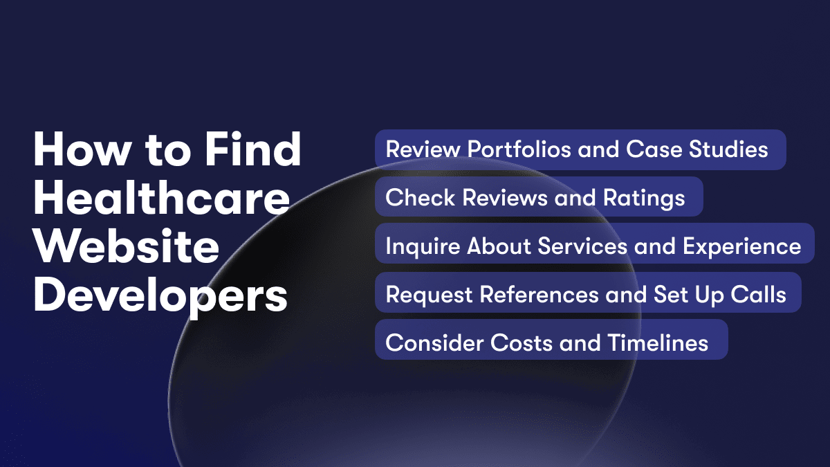 How to Find Healthcare Website Developers