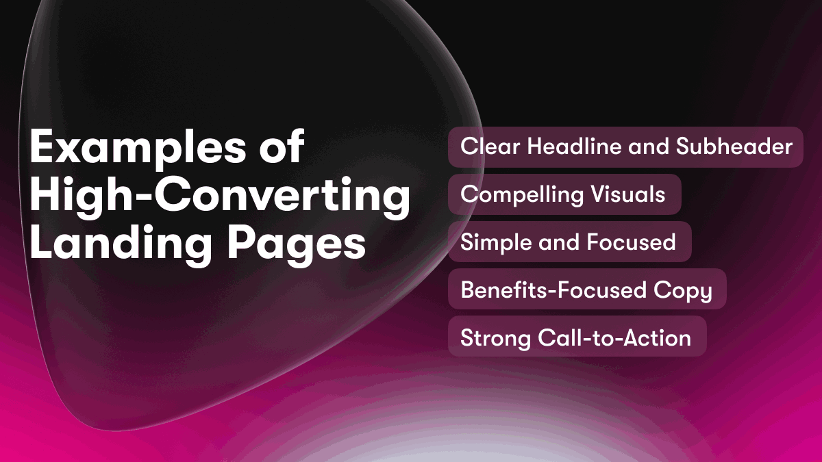 Examples of High-Converting Landing Pages