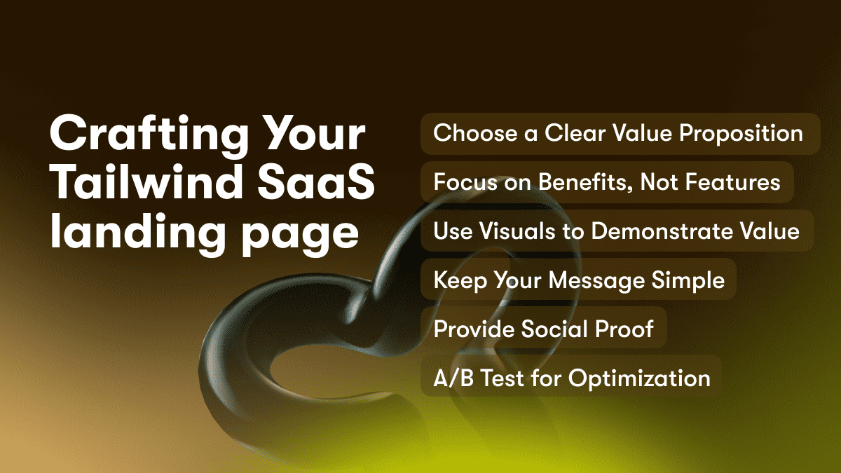 Crafting Your Tailwind SaaS landing page