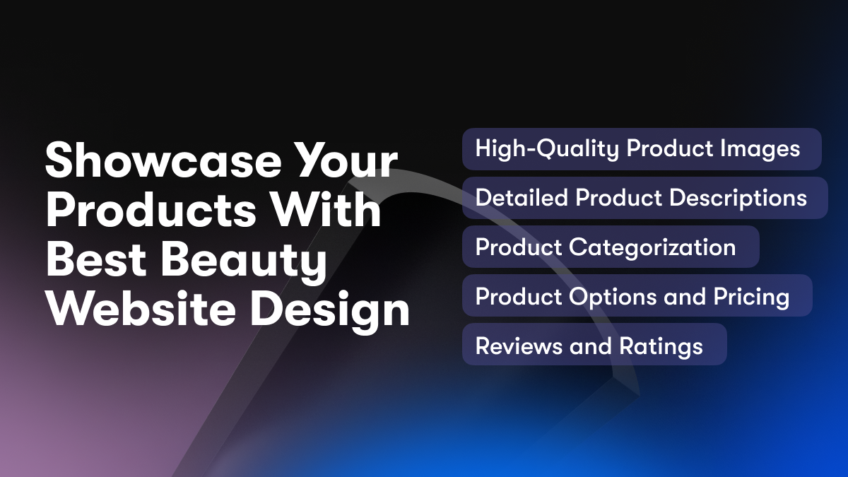 Showcase Your Products With Best Beauty Website Design