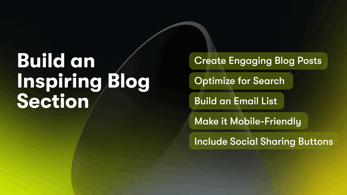 Build an Inspiring Blog Section