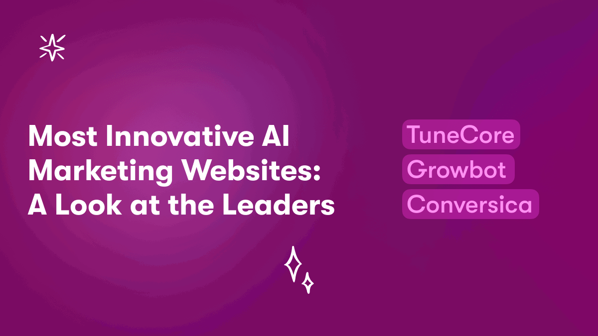 Most Innovative AI Marketing Websites: A Look at the Leaders