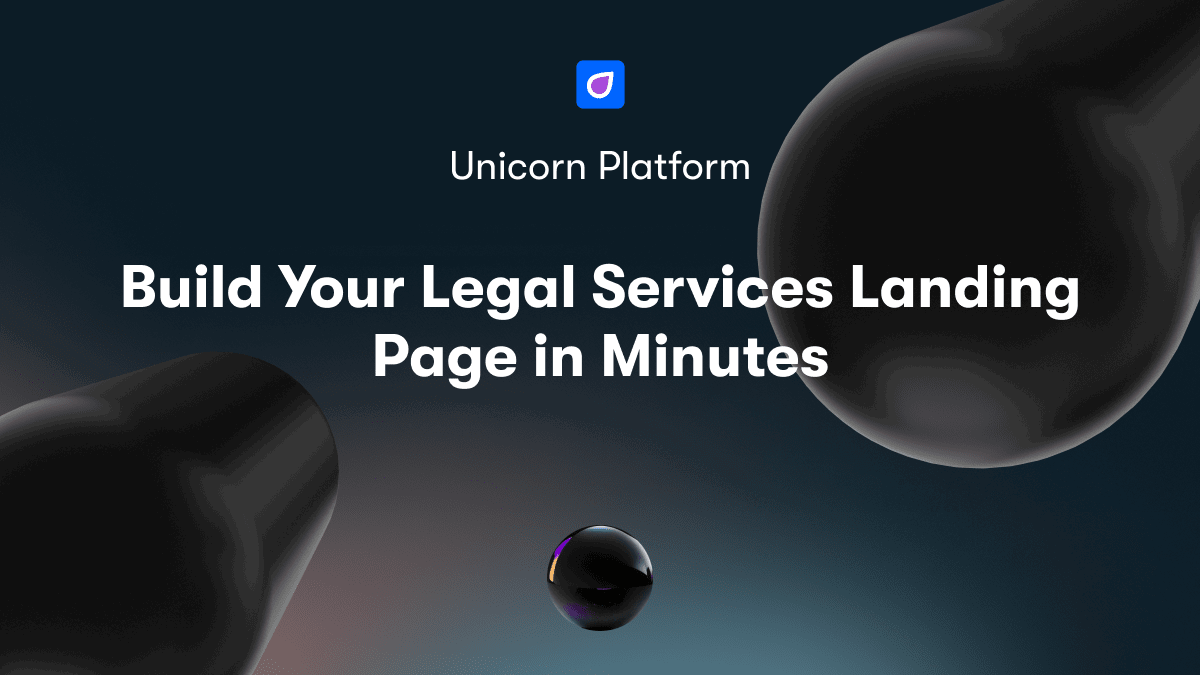 Build Your Legal Services Landing Page in Minutes