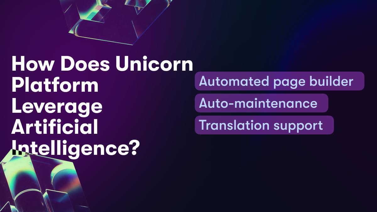 Learn more about Unicorn Platform and whether or not it counts as an artificial intelligence. Get answers to questions and explore the capabilities of this powerful platform