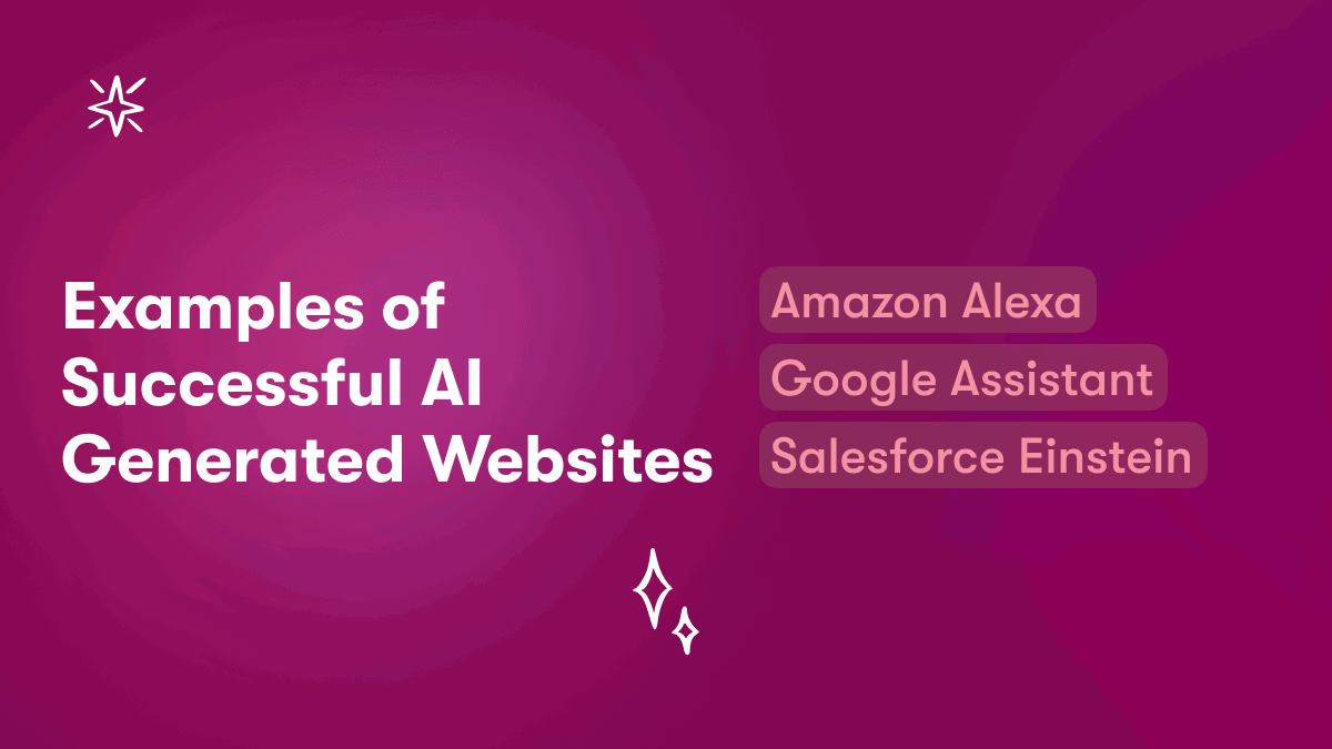 Examples of Successful AI Generated Websites