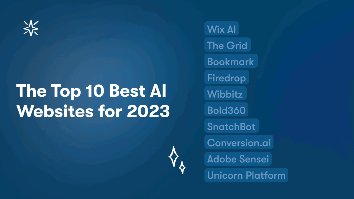 The Top 10 Best AI Websites for 2023