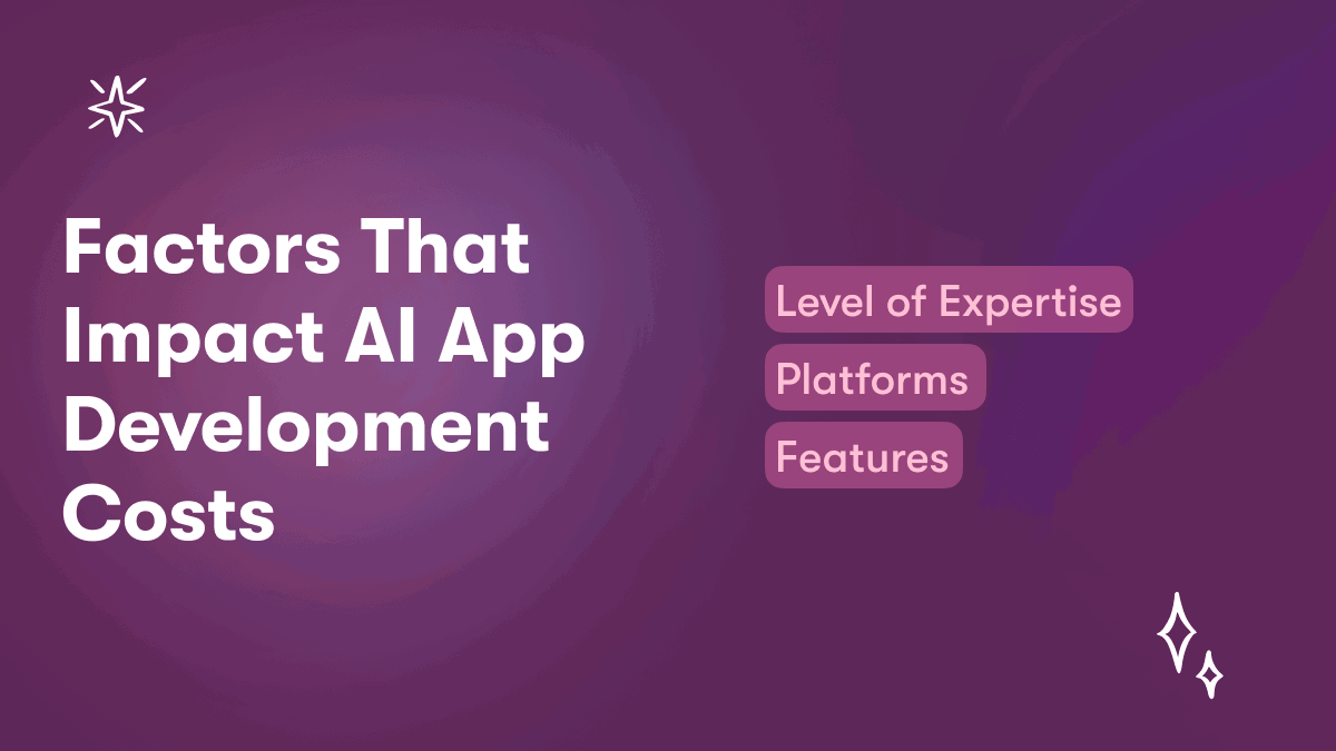 Factors That Impact AI App Development Cost