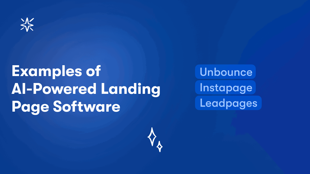 Examples of AI-Powered Landing Page Software