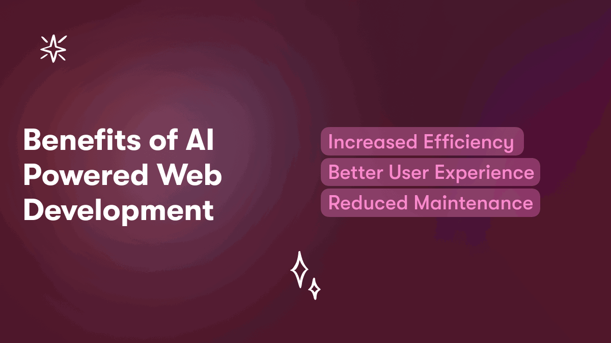 Benefits of AI Powered Web Development