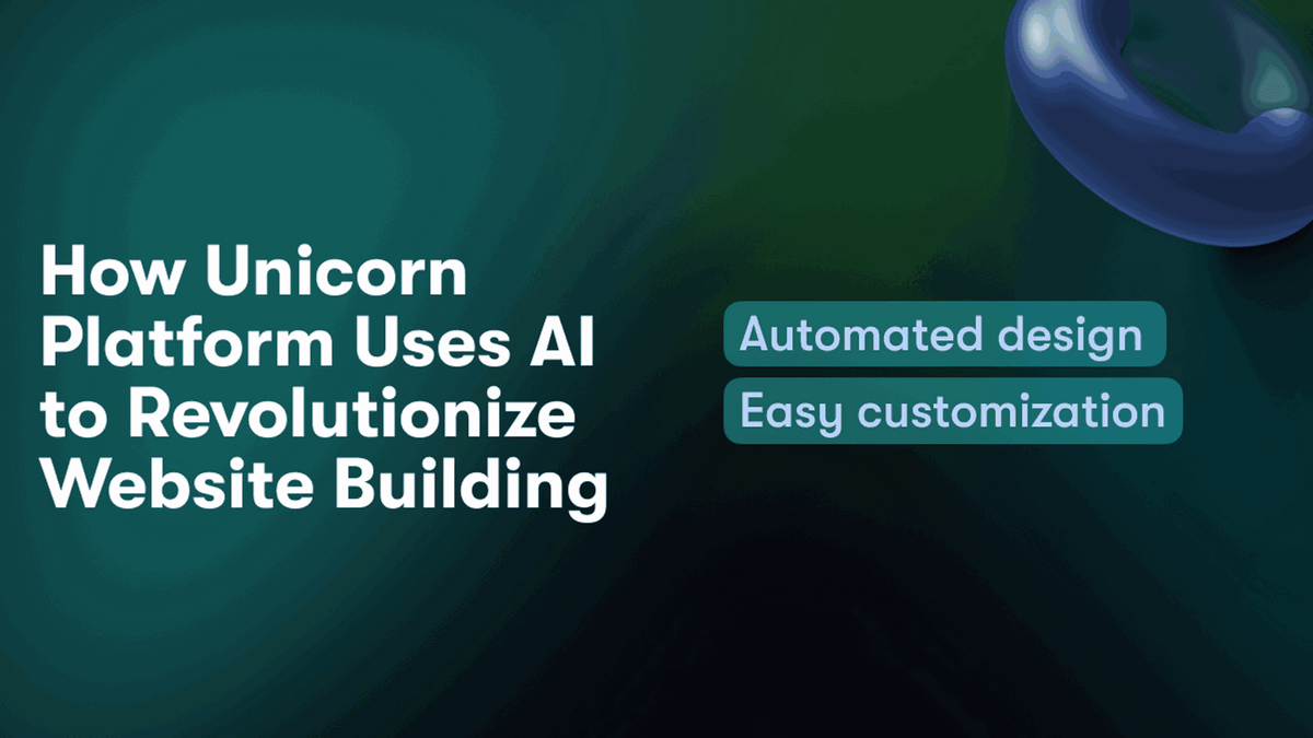 Unicorn Platform is the best AI website builder. Create high-converting landing pages and websites in minutes with our intelligent unicorn platform