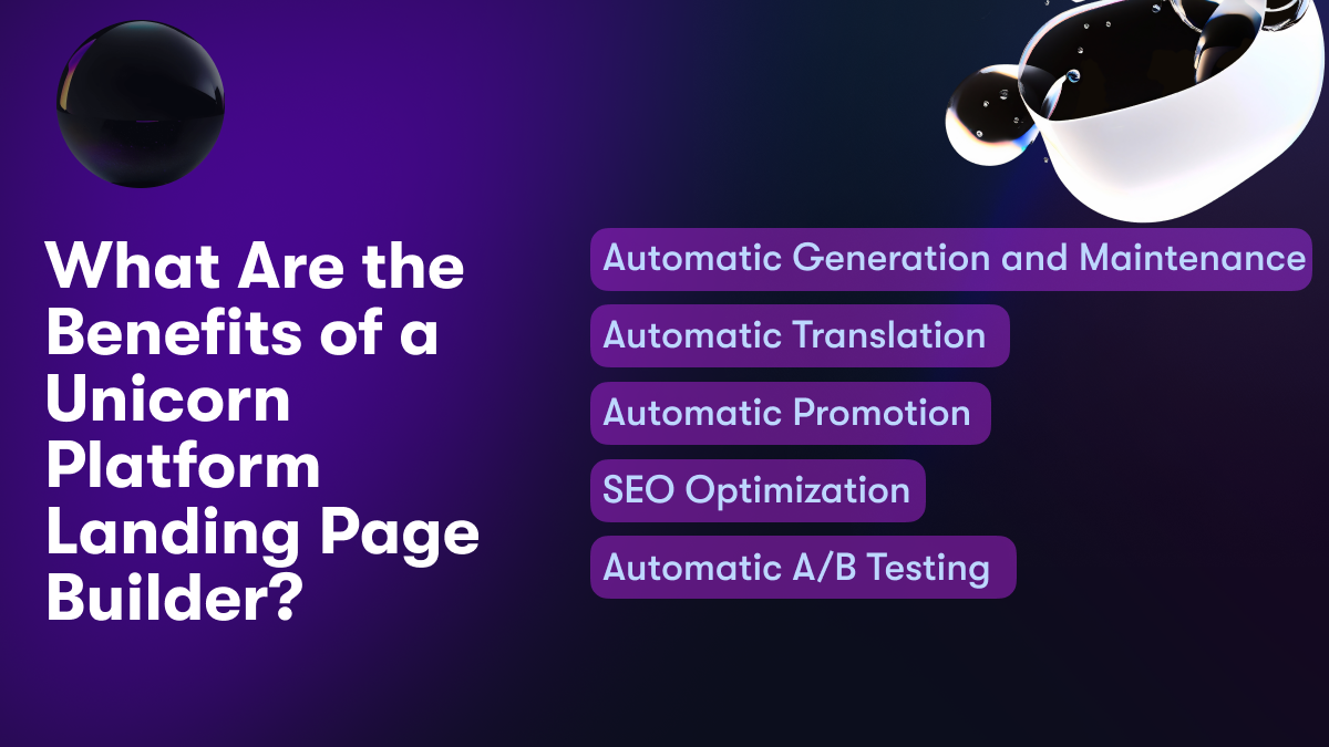 Learn the pros and cons of using Unicorn Platform AI's landing page builder to build websites with Artificial Intelligence. Discover how AI can save time & money