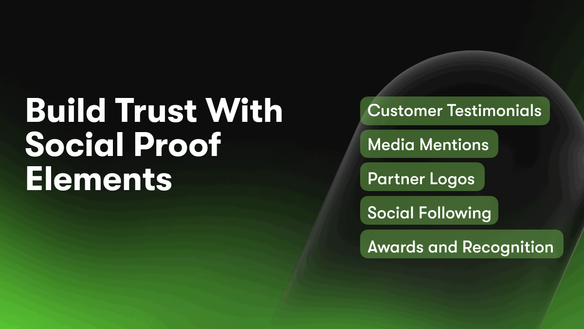 Build Trust With Social Proof Elements