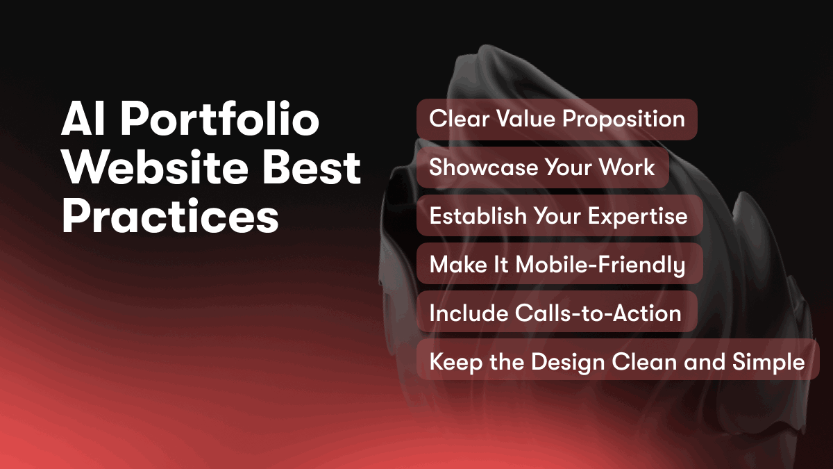 AI Portfolio Website Best Practices