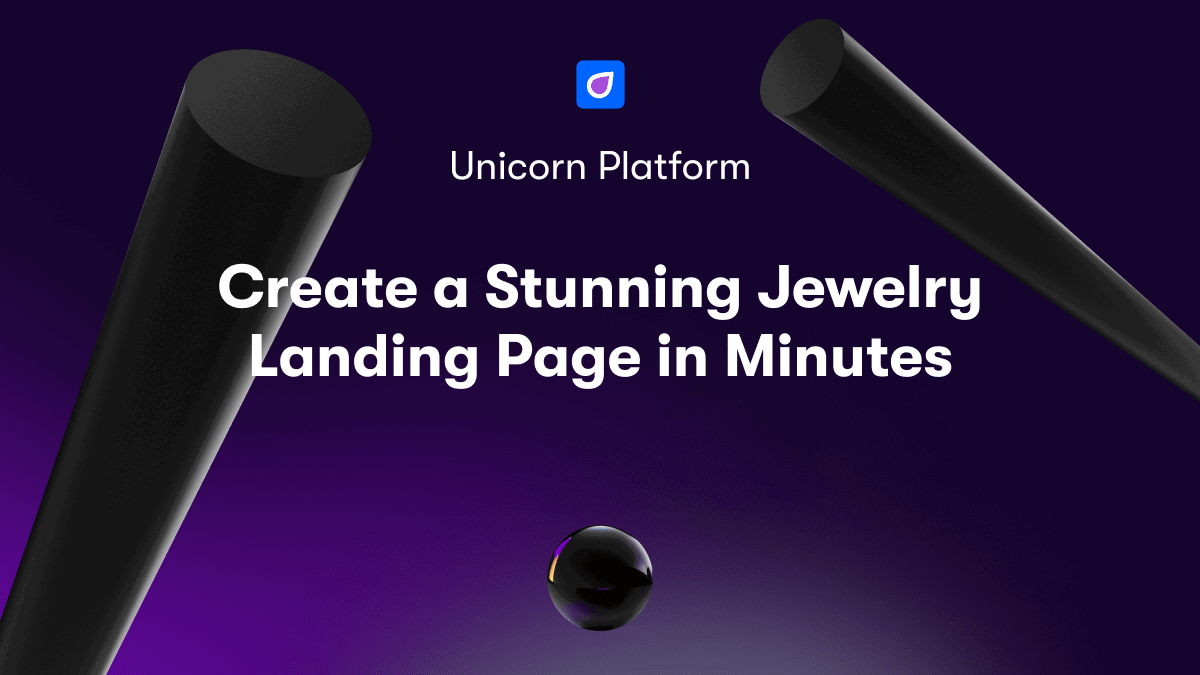 Create a Stunning Jewelry Landing Page in Minutes