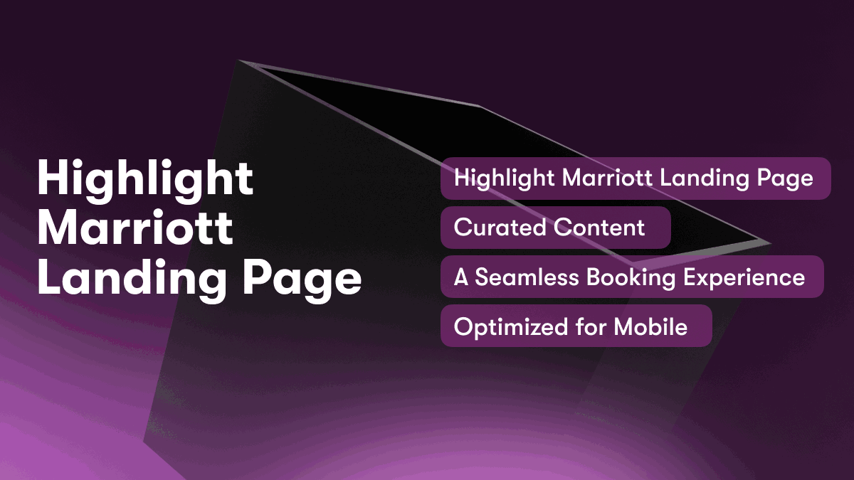 Highlight Marriott Landing Page