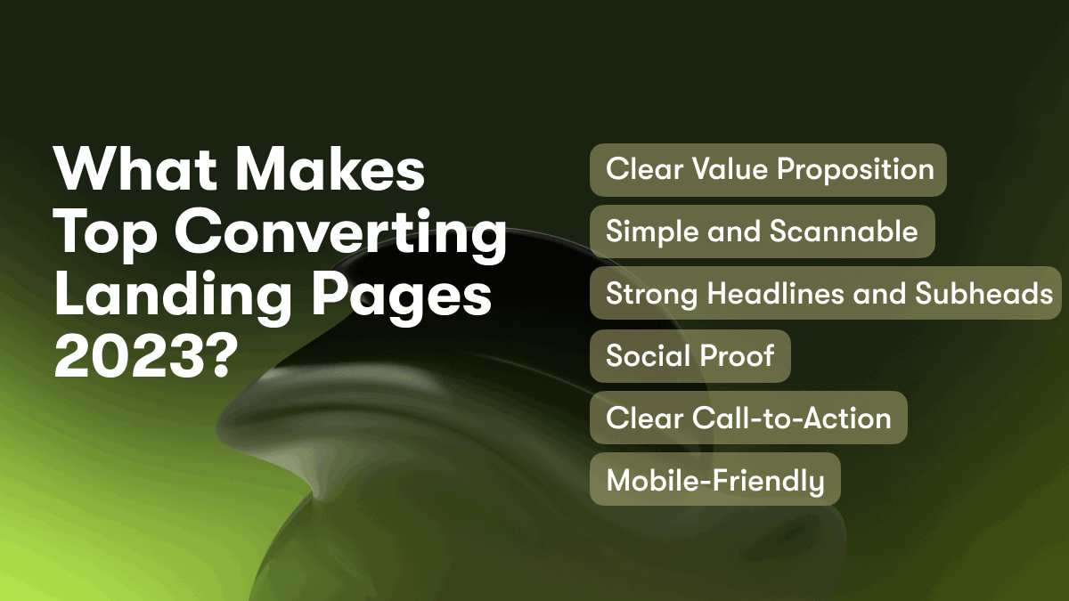 What Makes Top Converting Landing Pages 2023?