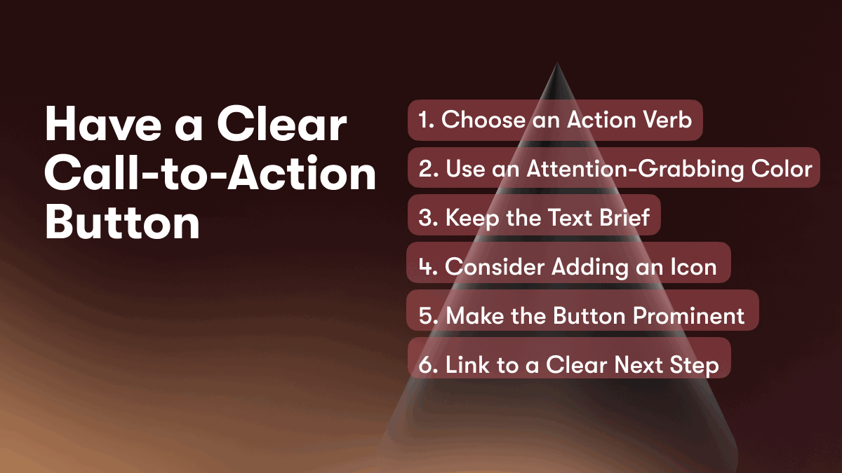 Have a Clear Call-to-Action Button