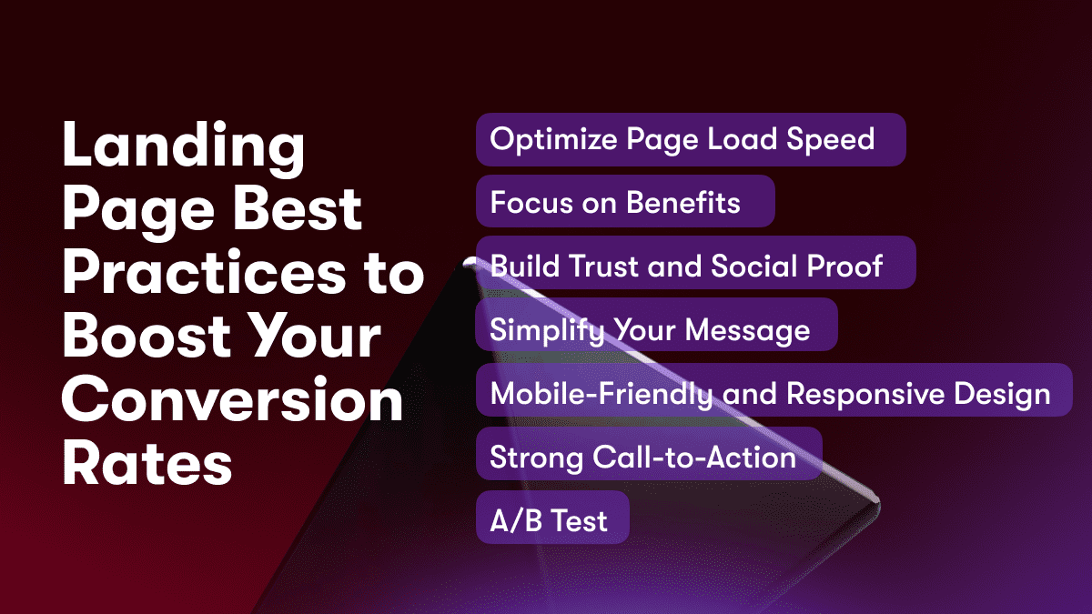 Landing Page Best Practices to Boost Your Conversion Rates