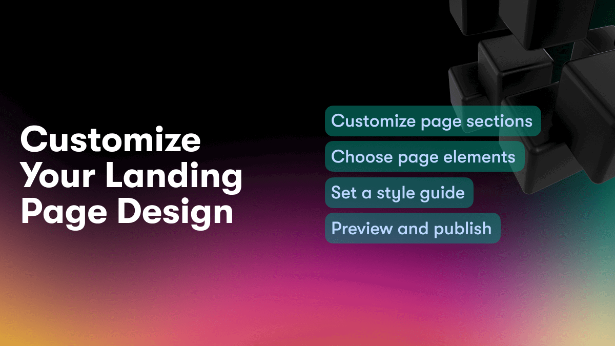 Customizing your webinar landing page