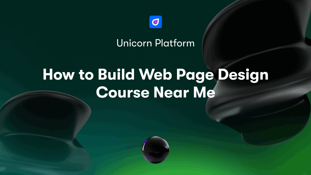 How to Build Web Page Design Course Near Me