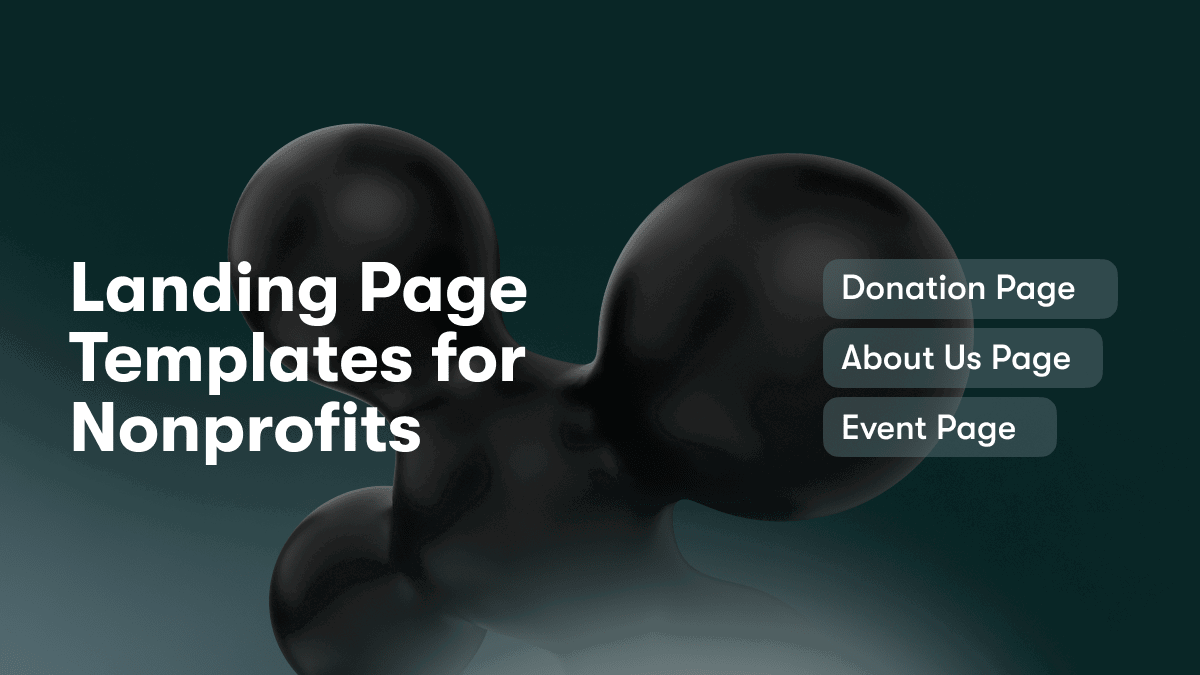 Landing Page Templates for Nonprofits