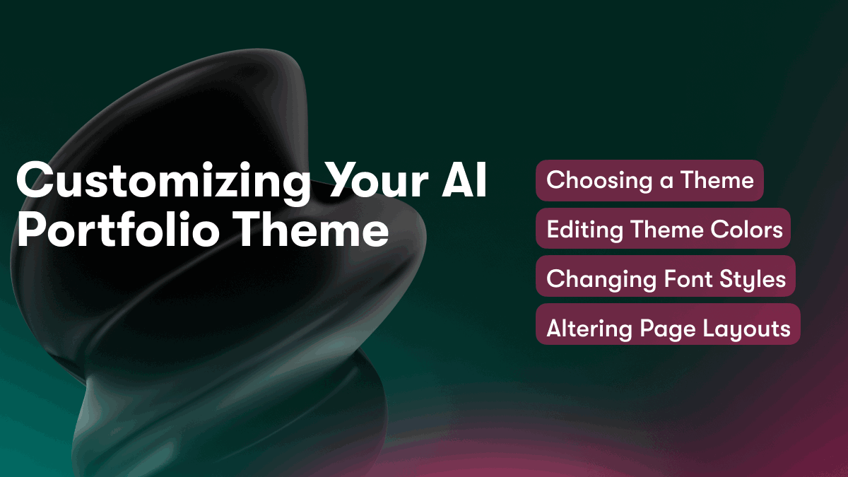 Customizing Your AI Portfolio Theme