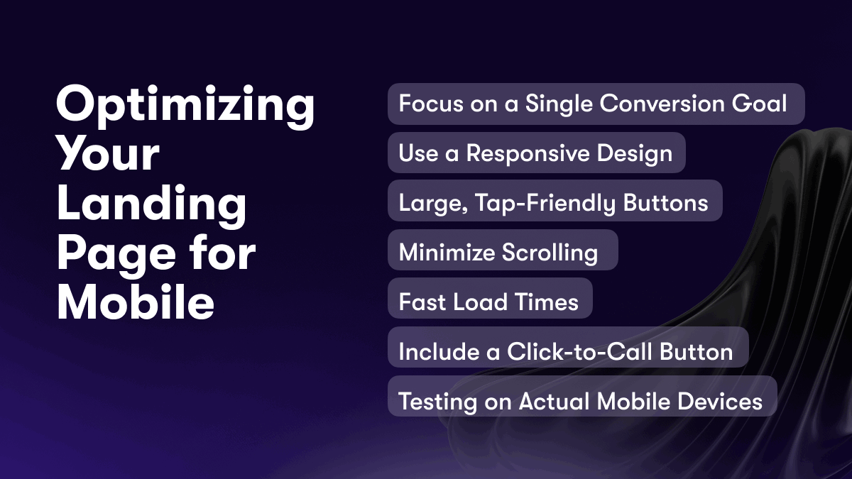 Optimizing Your Landing Page for Mobile