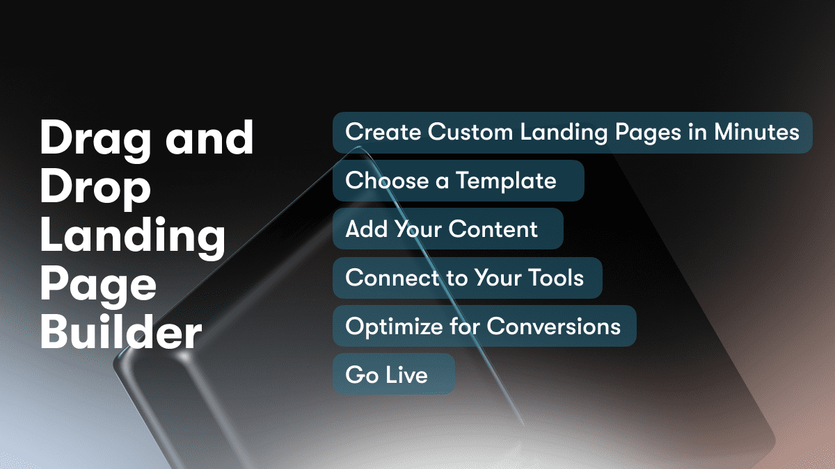 Drag and Drop Landing Page Builder