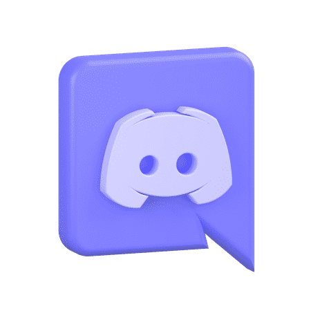 Discord logo 3D PNG